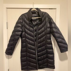 Calvin Klein Women's Charcoal Puffer Jacket
